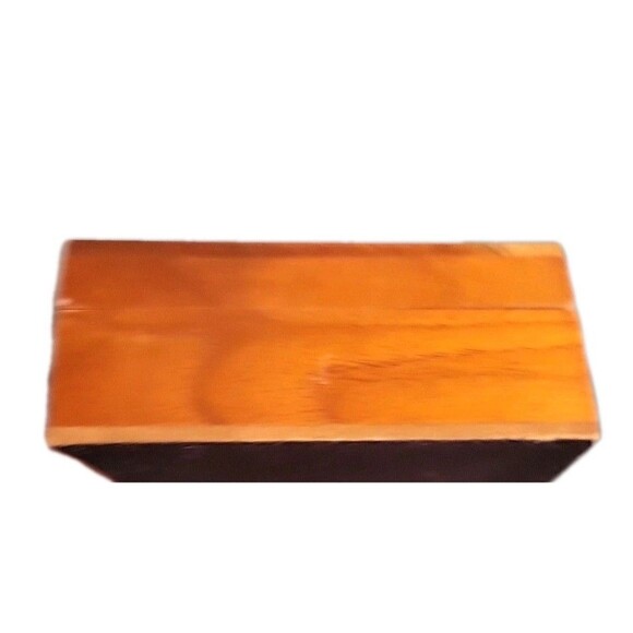 Elaine Eston Annabella US Virgin Islands Cedar Wooden Trinket Jewelry Box 1994 - Picture 8 of 14
